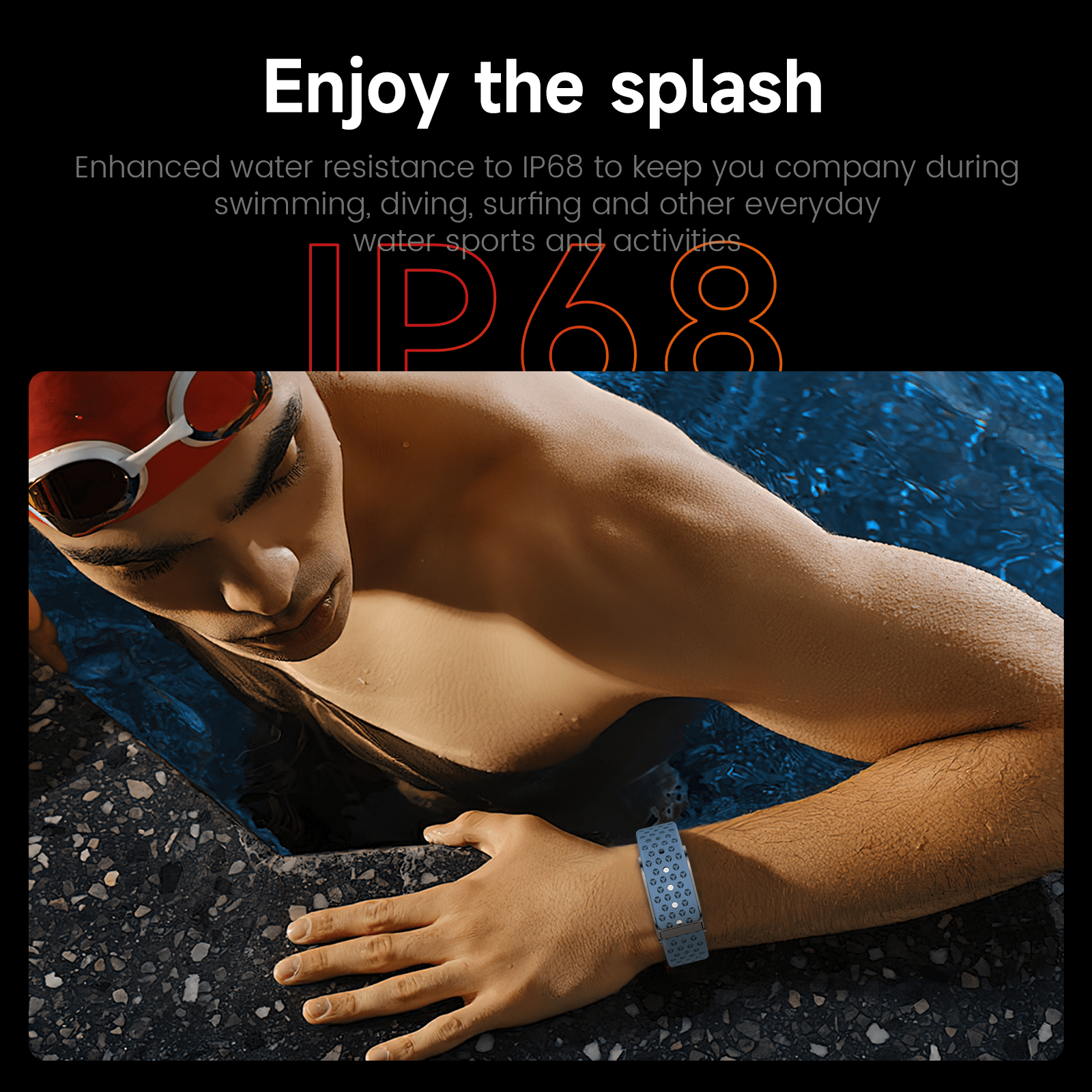 Smart Health Wristband, Wearable Activity & Fitness Tracker, 120+ Sports Modes, All-Day Continuous Monitoring, Heart Rate Tracking, Improve Sleep, Stress, Wellness, 2 Pack Bands, with Free APP