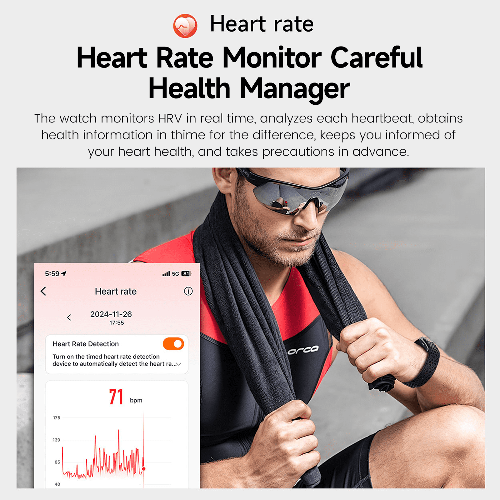 Smart Health Wristband, Wearable Activity & Fitness Tracker, 120+ Sports Modes, All-Day Continuous Monitoring, Heart Rate Tracking, Improve Sleep, Stress, Wellness, 2 Pack Bands, with Free APP